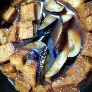 相性バッチリ！茄子と厚揚げの煮物